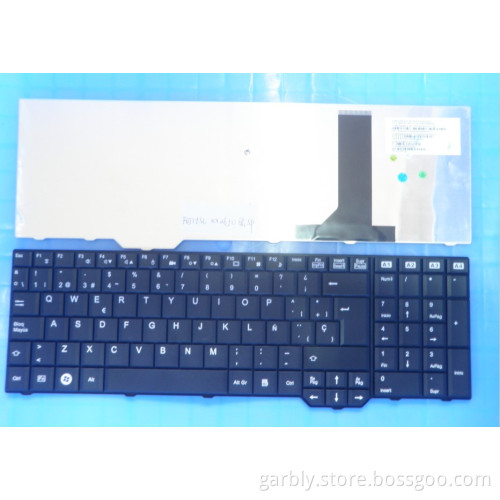Laptop Sp (Spain) Keyboard for Fujitsu Xa3650 V080305bk2